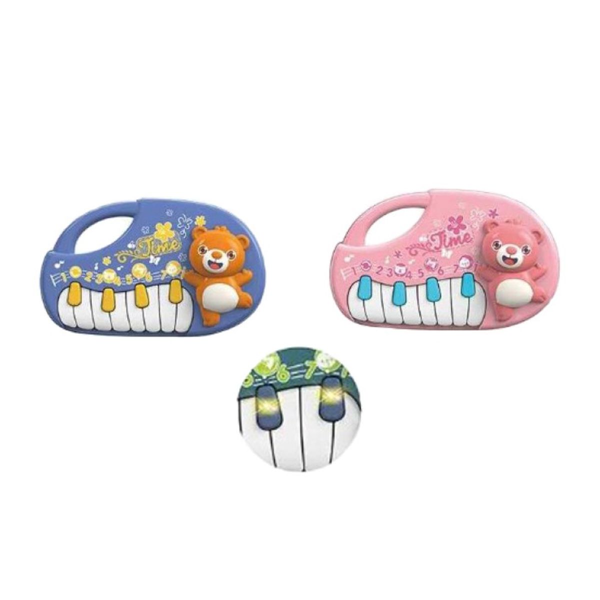 GENERICO - Pianito Musical Animal Keyboard De Bebés Con Luces Y Sonido