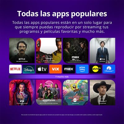 Imagen 2 del producto Smart TV 55 Led 4K UHD 55U6125