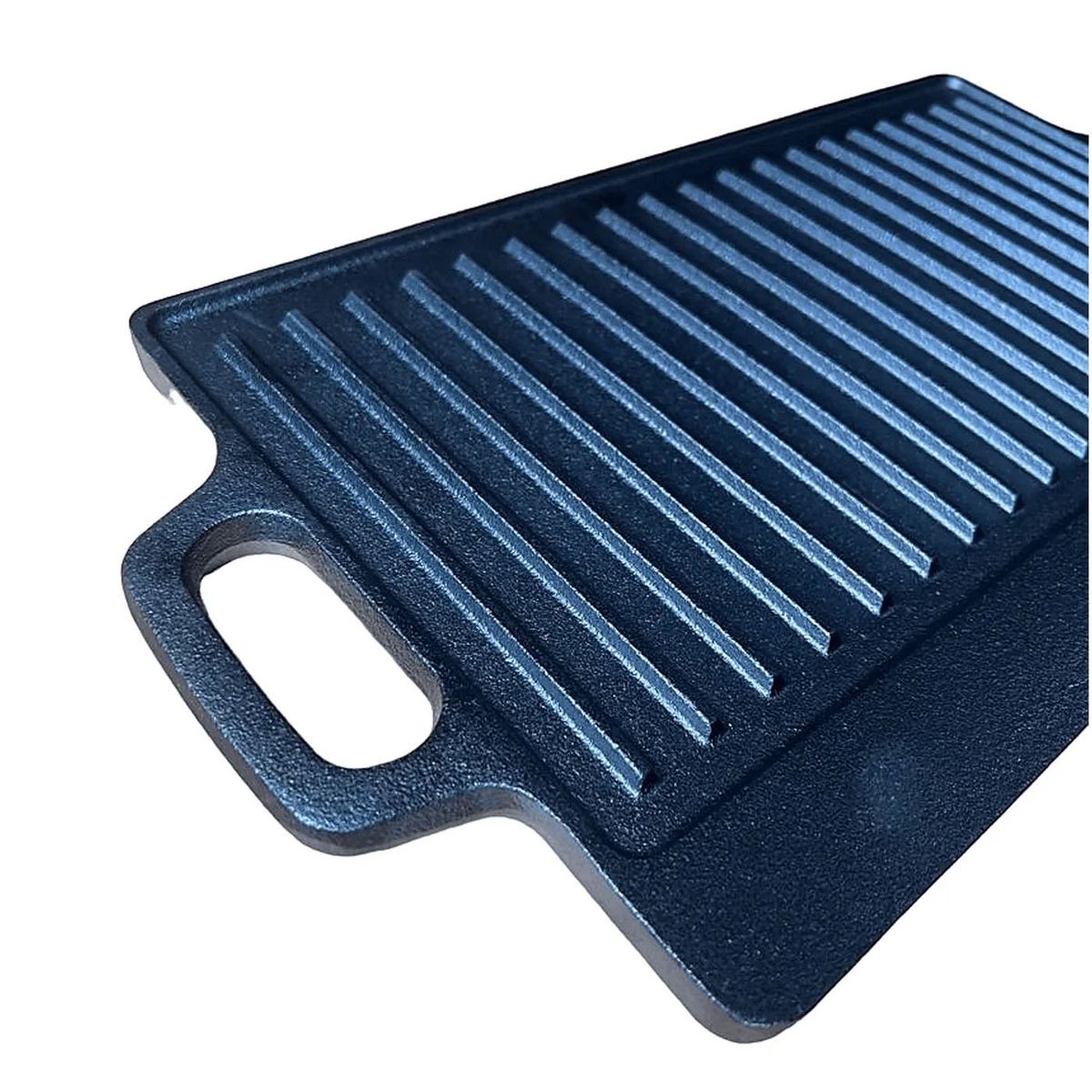 GENERICO - Plancha Churrasquera Reversible Hierro 50 x 23CM