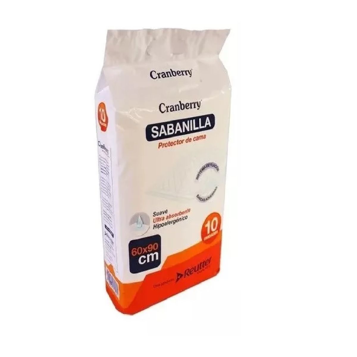 CRAMBERRY - Sabanillas Protector De Cama Cranberry 60x90cm 10 Unidades