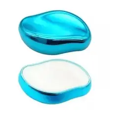 GENERICO - Depiladora De Cristal Removedor De Vello Sin Dolor AZUL Portatil