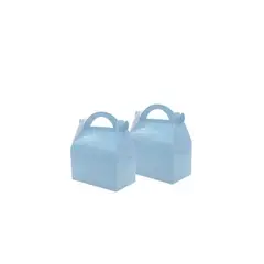 GENERICO - Caja De Tarta Celeste 3pcs 16x9x19cm