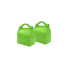 GENERICO - Caja De Tarta Verde 3pcs 16x9x19cm