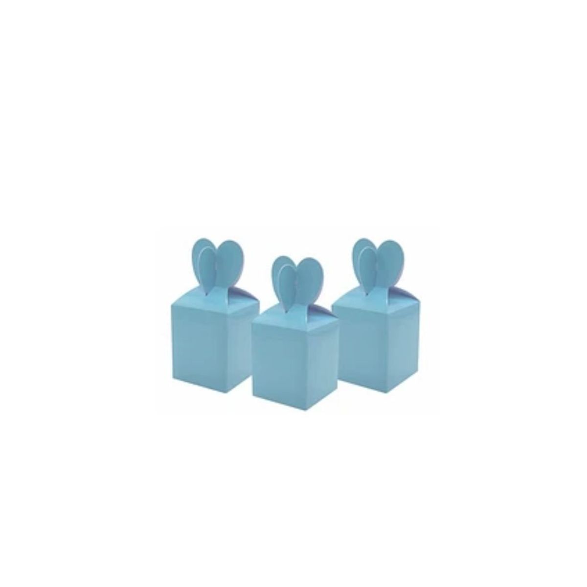 GENERICO - Caja De Regalo Celeste 6pcs 19x9x9cm
