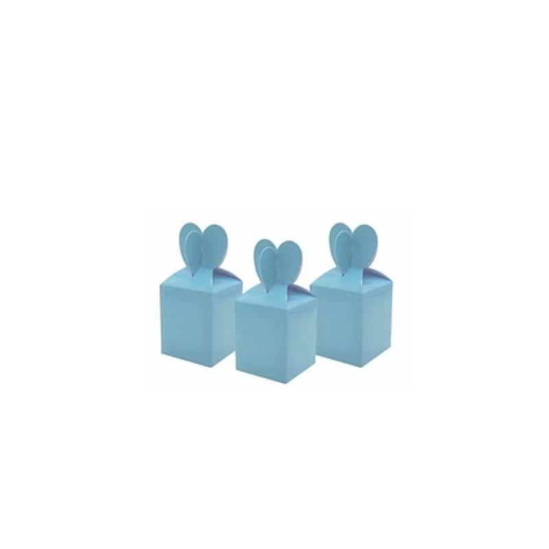 GENERICO - Caja De Regalo Celeste 6pcs 19x9x9cm