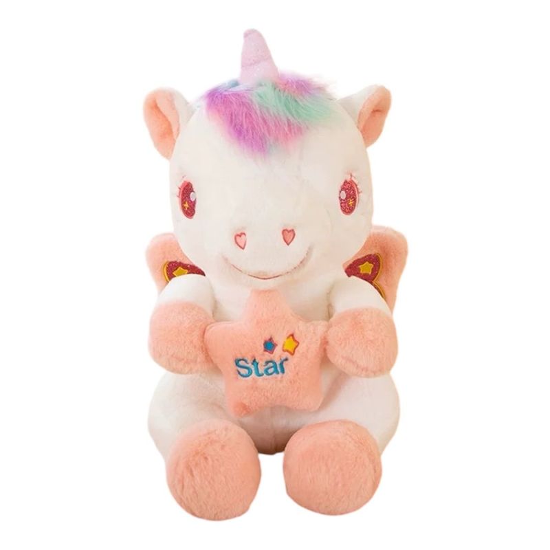 GENERICO - Peluche De Unicornio Hermoso 35 Cm A1