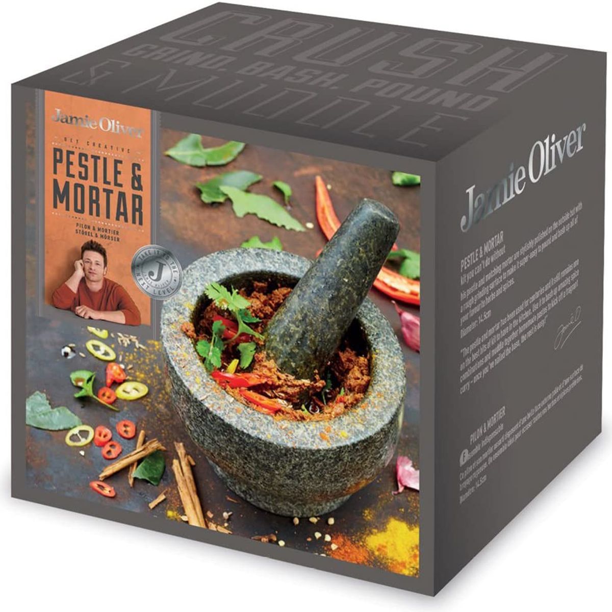 GENERICO - Jamie Oliver Pestle And Mortar Mortero Y Mazo De Granito