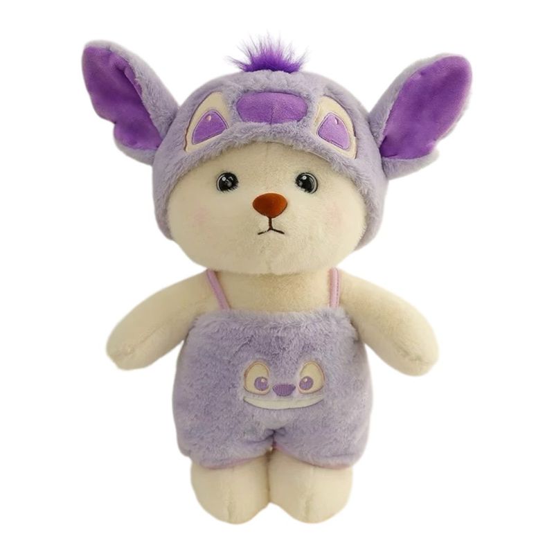 GENERICO - Peluche Oso Disfrazado Stitch Hermoso 50 Cm
