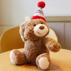 GENERICO - Peluche Oso Happy Birthday 30 Cm