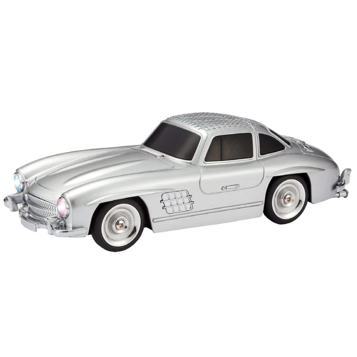 TECNOLAB - Parlante Bluetooth Diseño Automóvil Clásico Gris - SC