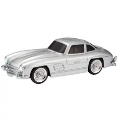 TECNOLAB - Parlante Bluetooth Diseño Automóvil Clásico Gris - SC