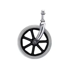 GLOMED - Rueda Delantera Para Silla De Ruedas - Repuesto