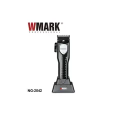 WMARK - Cortadora Profesional Negra NG 2042 con Base 7000RPM