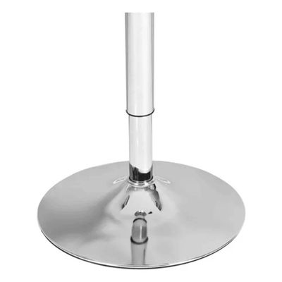 Imagen 2 del producto Mesa Bar Centro Altura Regulable 60cm Diámetro Blanca