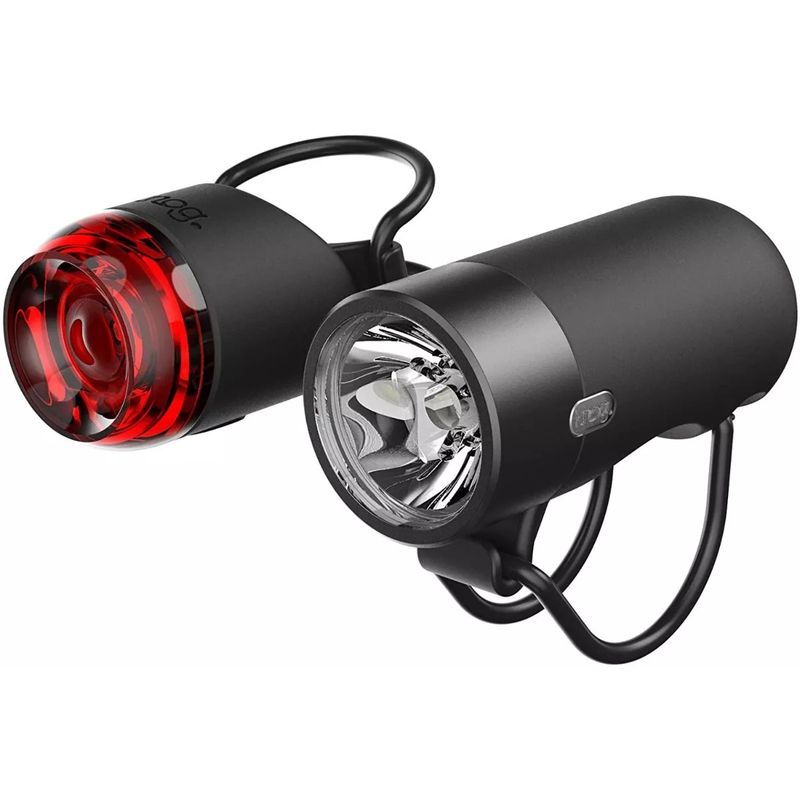 GENERICO - Luz Bicicleta Knog Plugg Pack Delantera Y Trasera 250 / 10 L