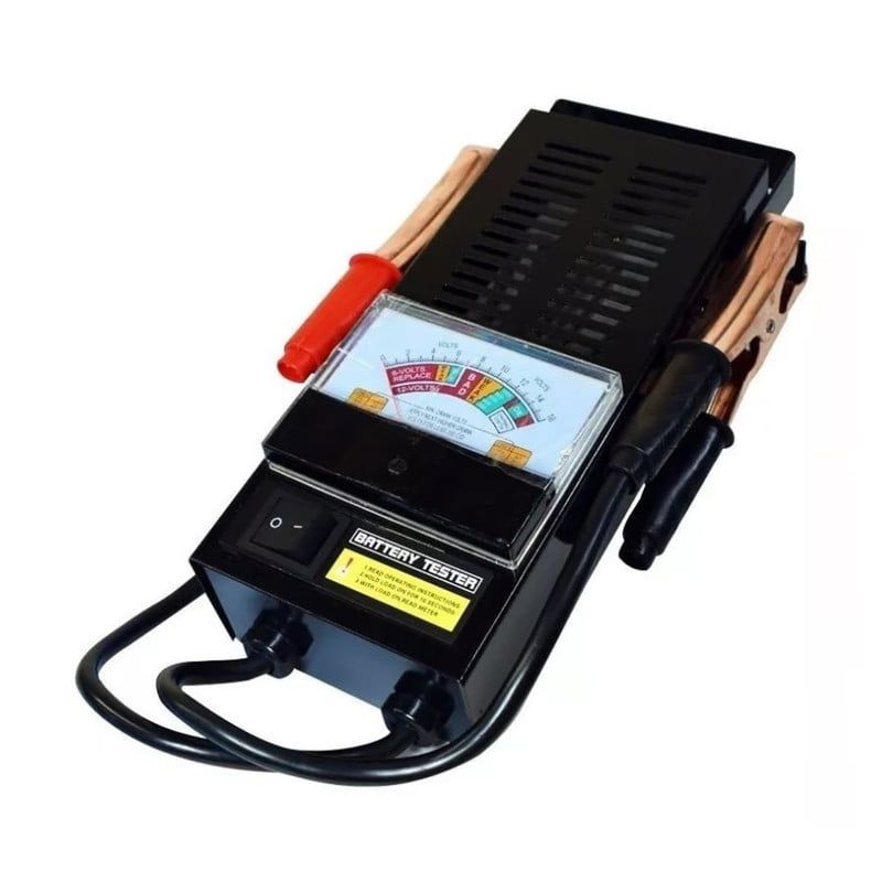 ANGELES DEL HOGAR - Tester Para Bateria 6v Y 12v Probador De Carga Analógico