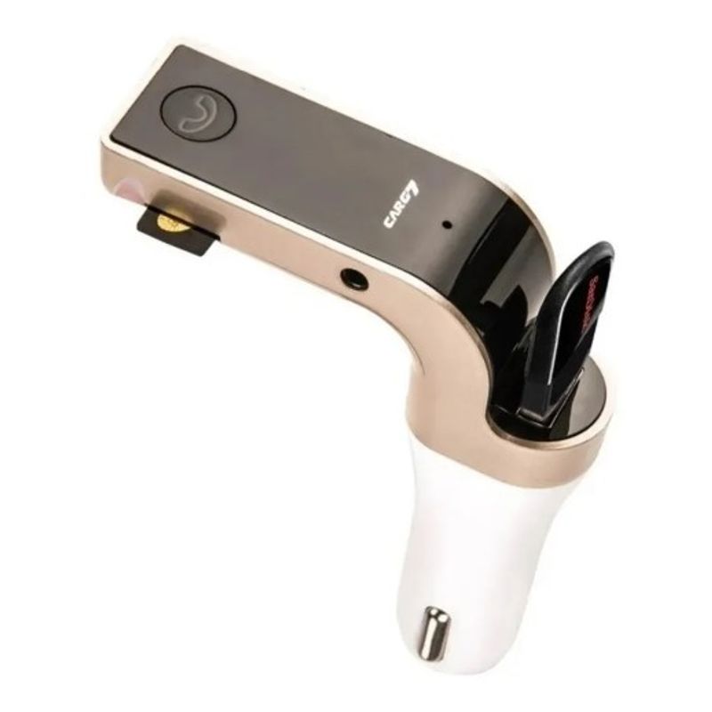 GENERICO - Transmisor Fm Bluetooth Auto Transmisor De Radio Usb Reproductor