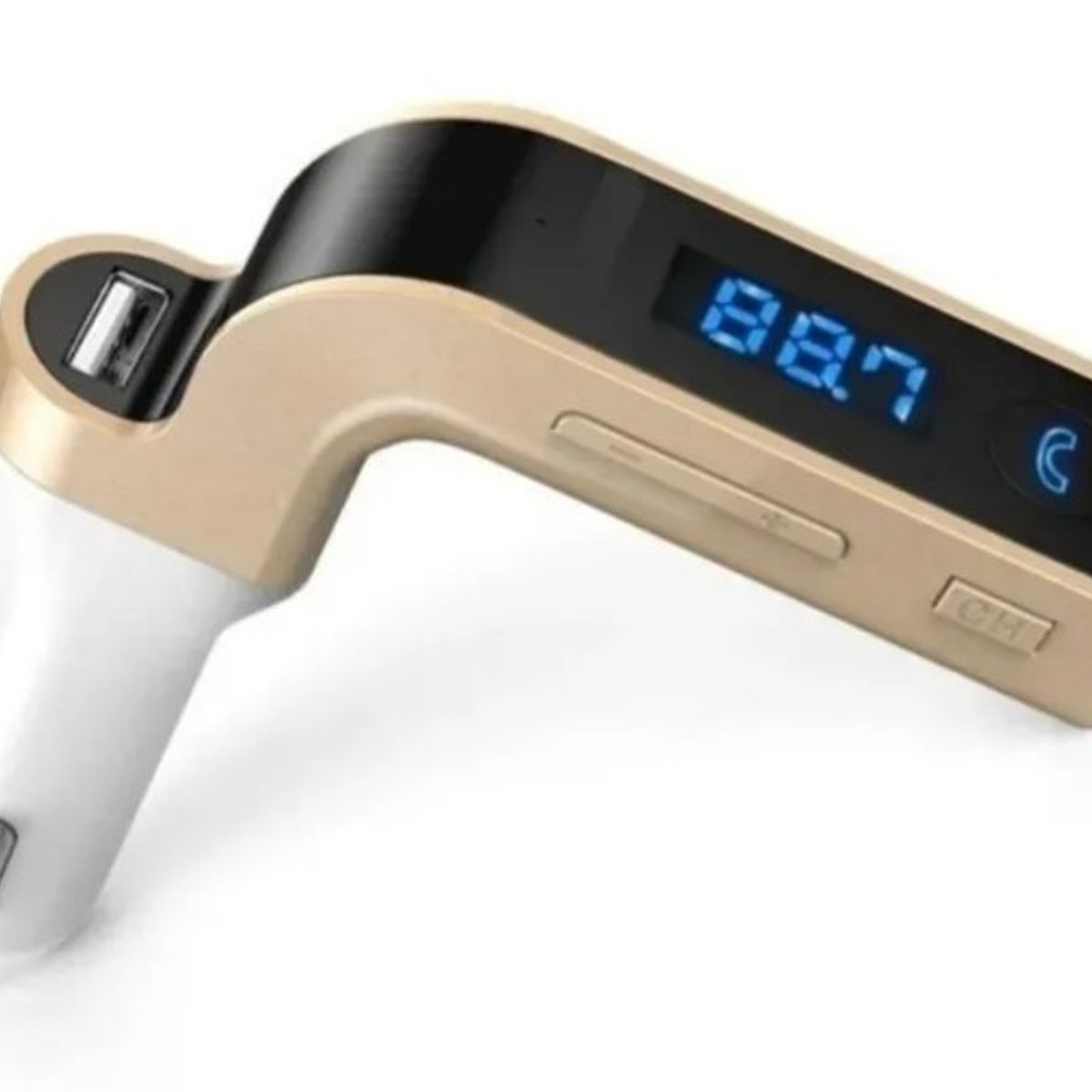 GENERICO - Transmisor Fm Bluetooth Auto Transmisor De Radio Usb Reproductor