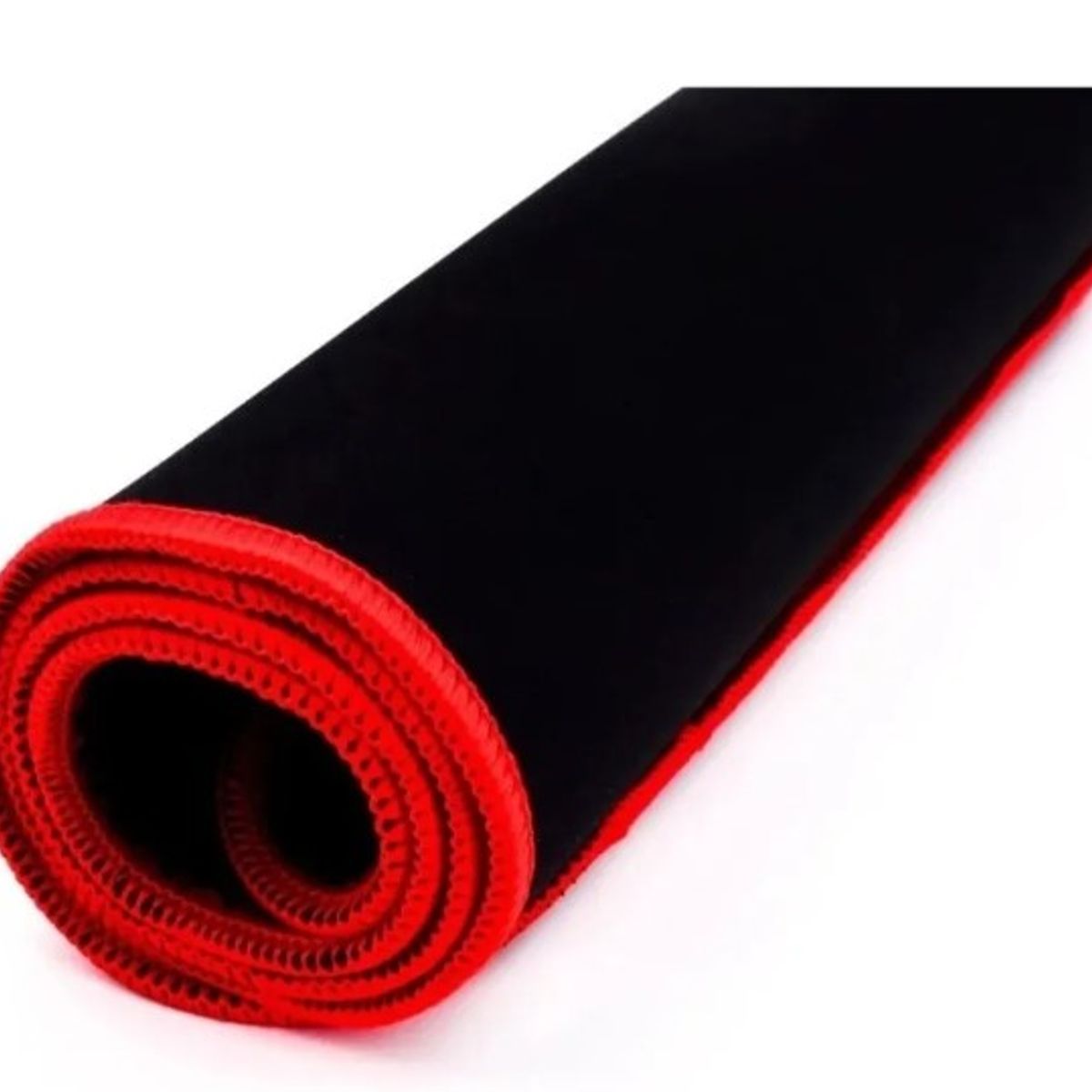 WEIBO - Mouse Pad Gamer Xl Antideslizante Negro Borde Cosido 70x30cm