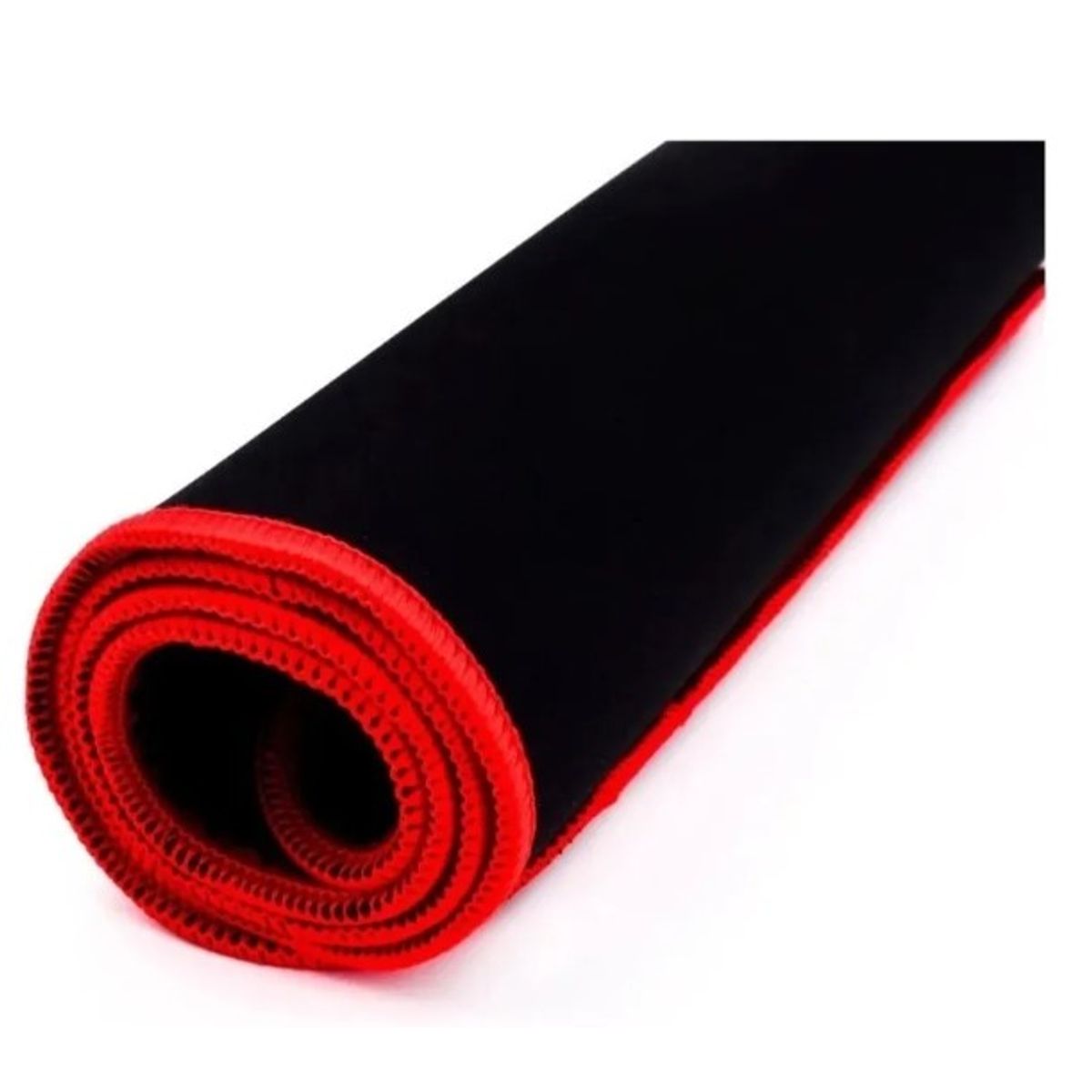 WEIBO - Mouse Pad Gamer Xl Antideslizante Negro Borde Cosido 70x30cm