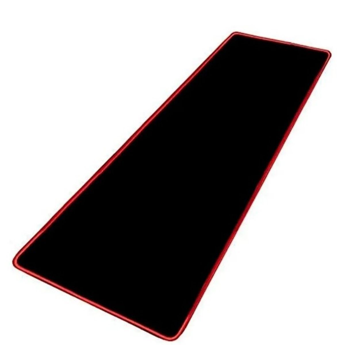 WEIBO - Mouse Pad Gamer Xl Antideslizante Negro Borde Cosido 70x30cm