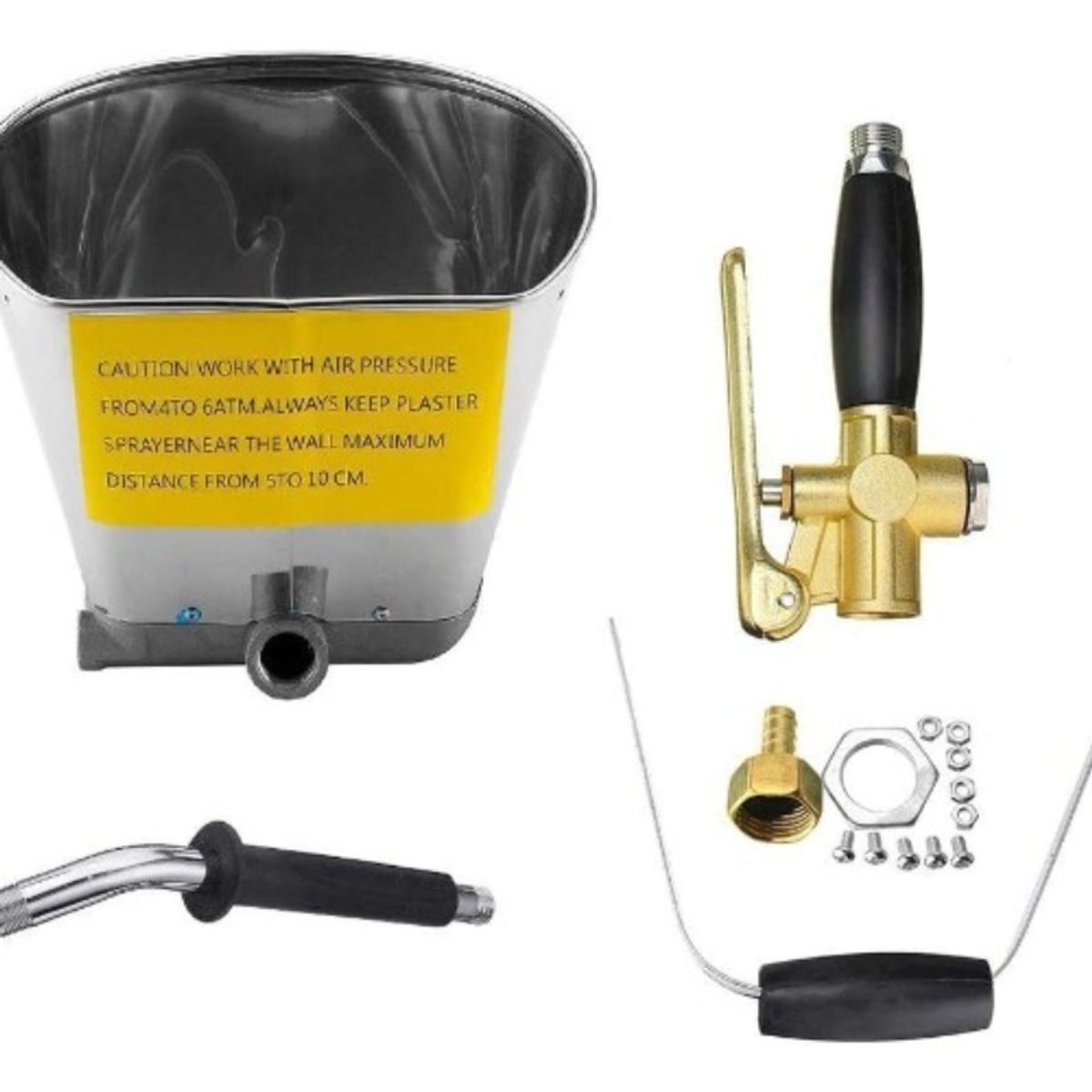 U BUY - Pulverizador Lanzadora Cemento Mortero Estucadora