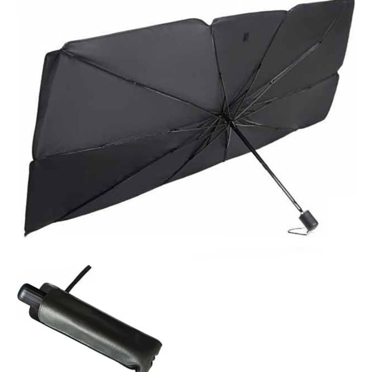 U BUY - Quitasol Parasol Parabrisas Auto Tipo Sombrilla Cubre Sol