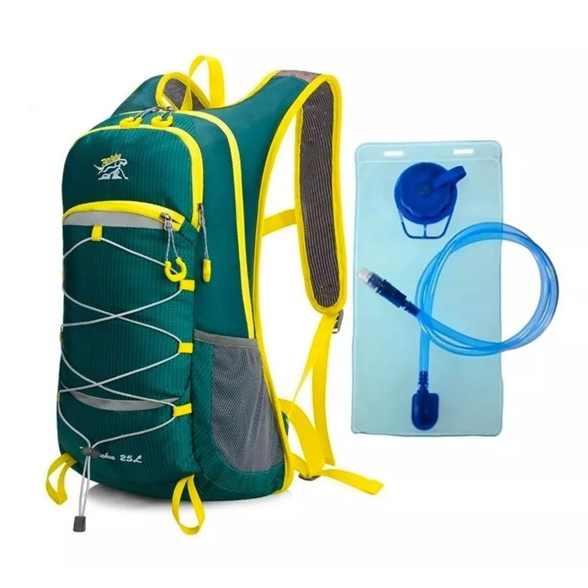 GENERICO - Mochila De Hidratación Camelback 25 L Running Bolsa Verde