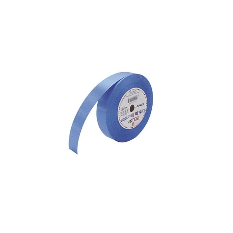 GENERICO - Cinta De Regalo Azul Rollo 18mmx50y