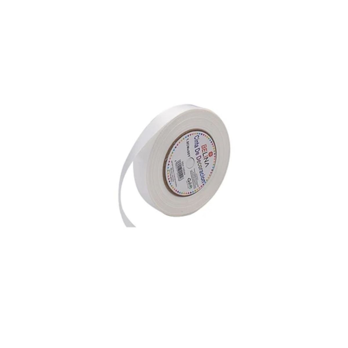 GENERICO - Cinta De Regalo Blanco Rollo 18mmx50y