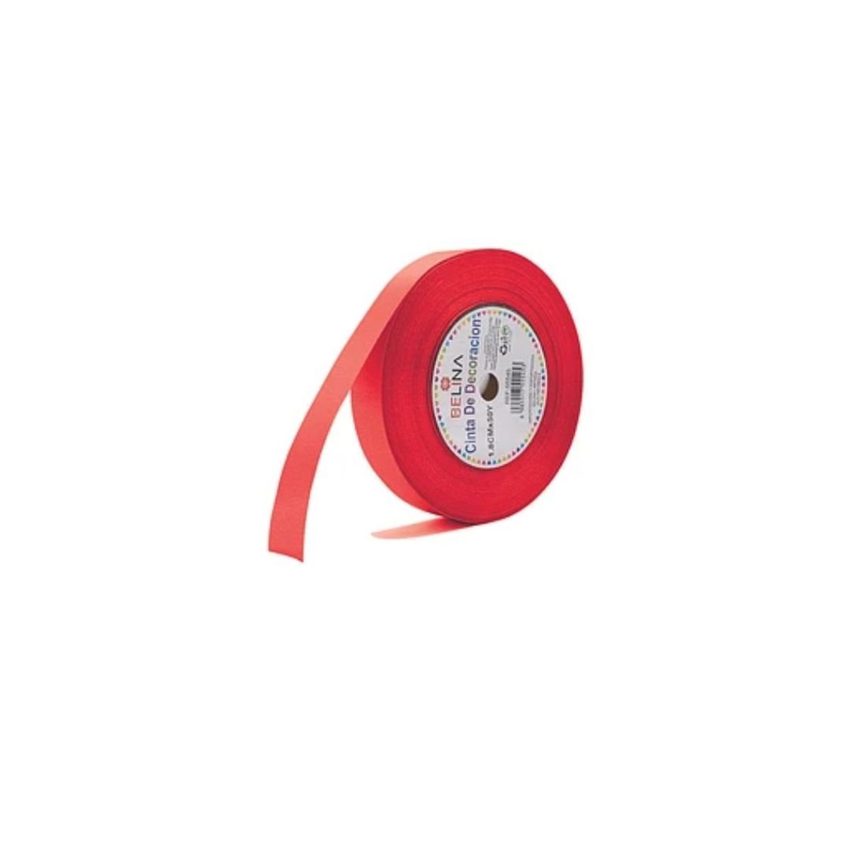 GENERICO - Cinta De Regalo Rojo Rollo 18mmx50y
