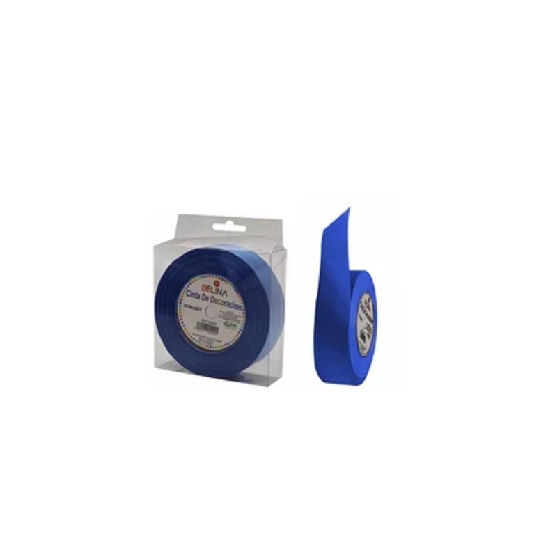 GENERICO - Cinta De Regalo Azul Rollo 3cmx50y