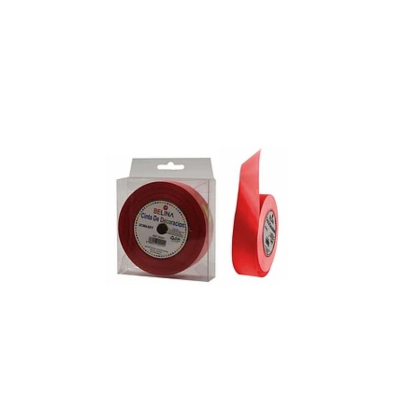GENERICO - Cinta De Regalo Rojo Rollo 3cmx50y