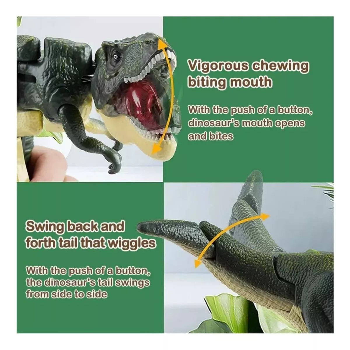 GENERICO - Dinosaurio Sa Za Za T-rex Tik Tok Pistola Descompresion