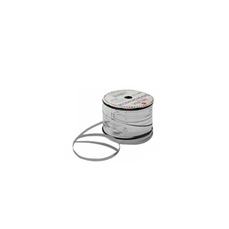 GENERICO - Cinta De Rollo Metalica Plata 5mmx100y