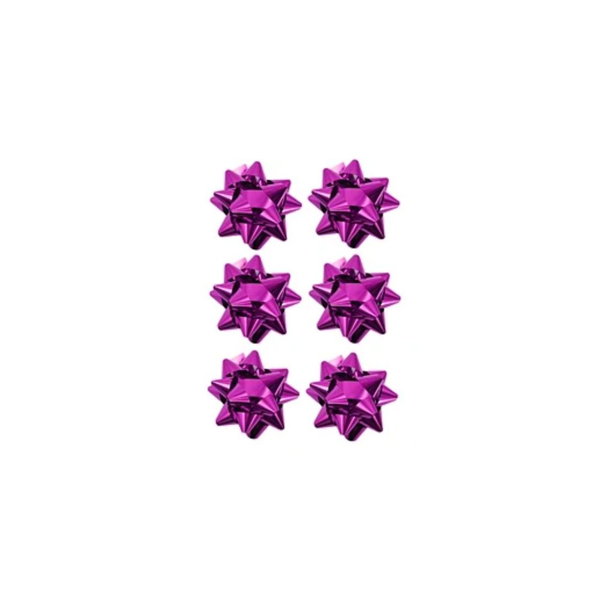 GENERICO - Lazo De Regalo Fucsia 6cm 6pcs