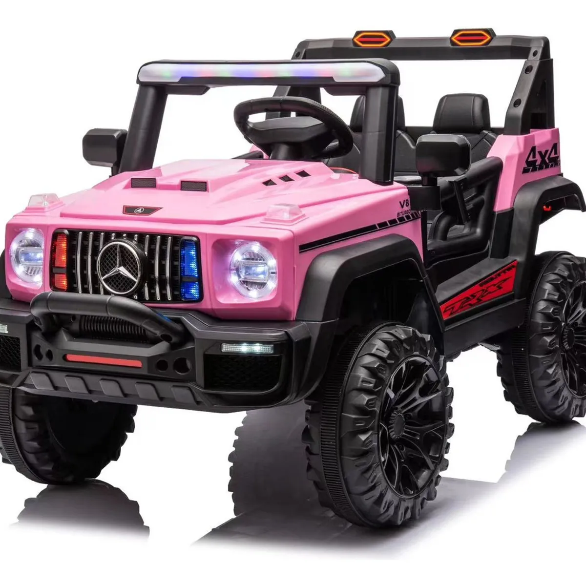 TOYUN TOYUN - Auto Electrico 12v Con Control Remoto Rosado