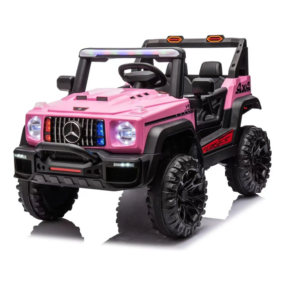 TOYUN TOYUN - Auto Electrico 12v Con Control Remoto Rosado