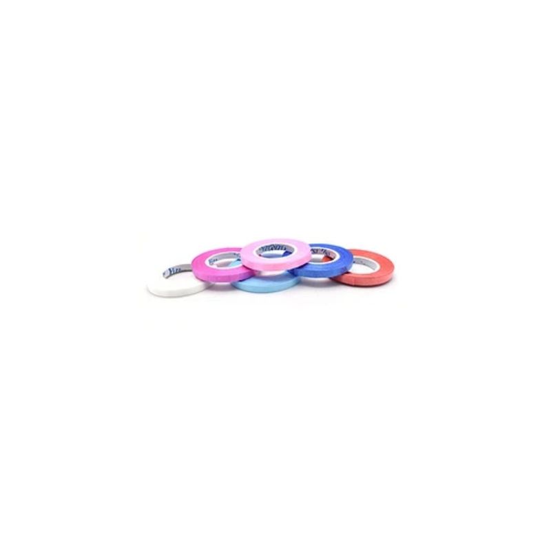 GENERICO - Cinta Lisa De 5mm x 10m 6pcs Colores Surtidos