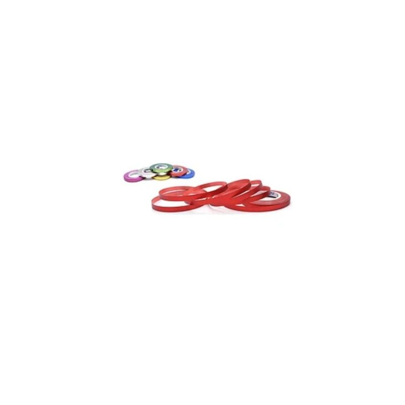 GENERICO - Cinta Metalizada Mate De 5 mm x 10m 6pcs