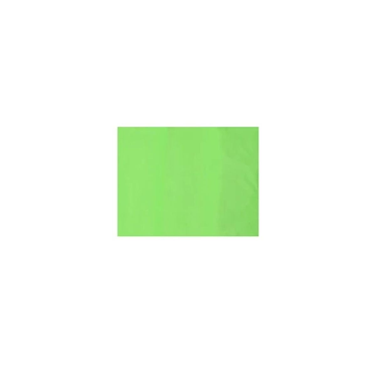 GENERICO - Papel Seda Verde Fluor 5pcs 50x66cm