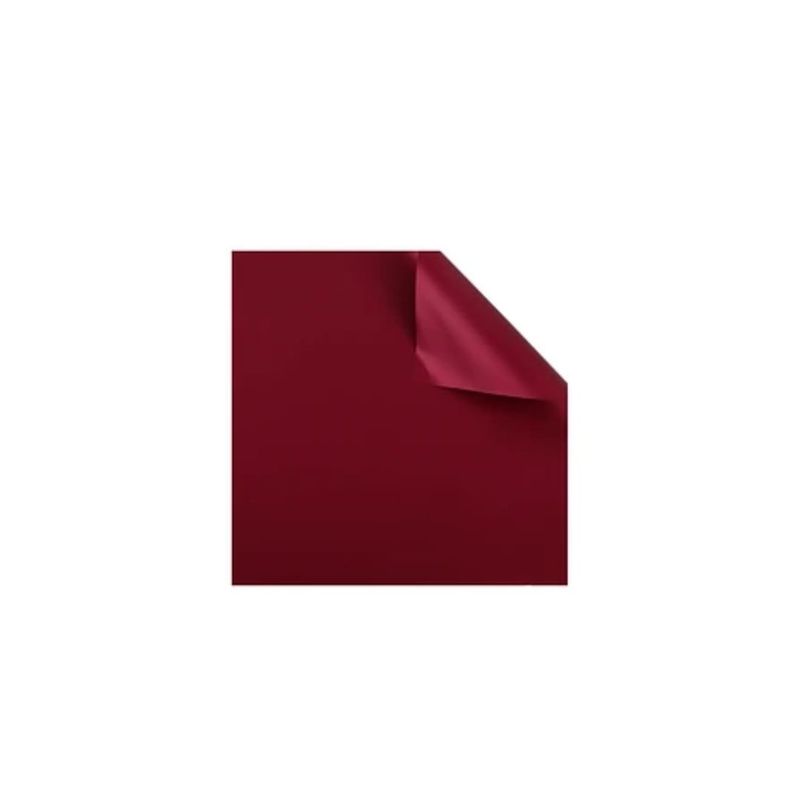 GENERICO - Papel Coreano Color Burdeo 20pcs 58x58cm