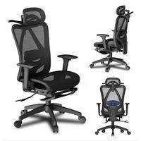 Silla Ejecutivo De Escritorio Oficina Reclinable Con Apoya