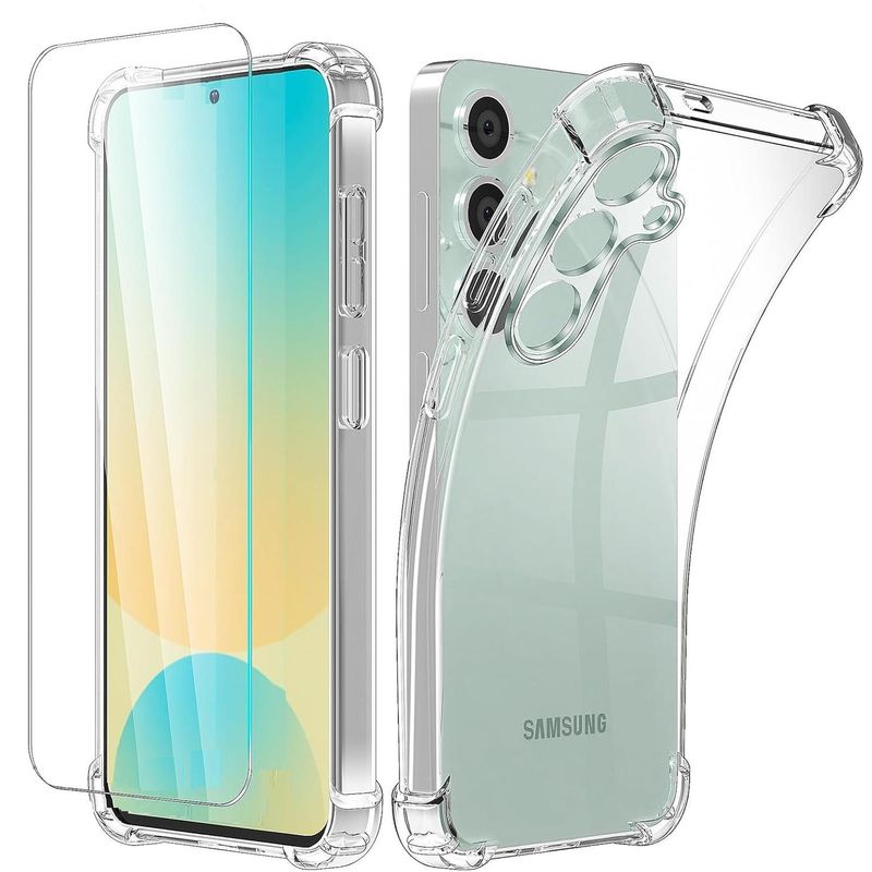 GENERICO - Carcasa TRK Antishock para Samsung S24 Fe + Lamina Completa