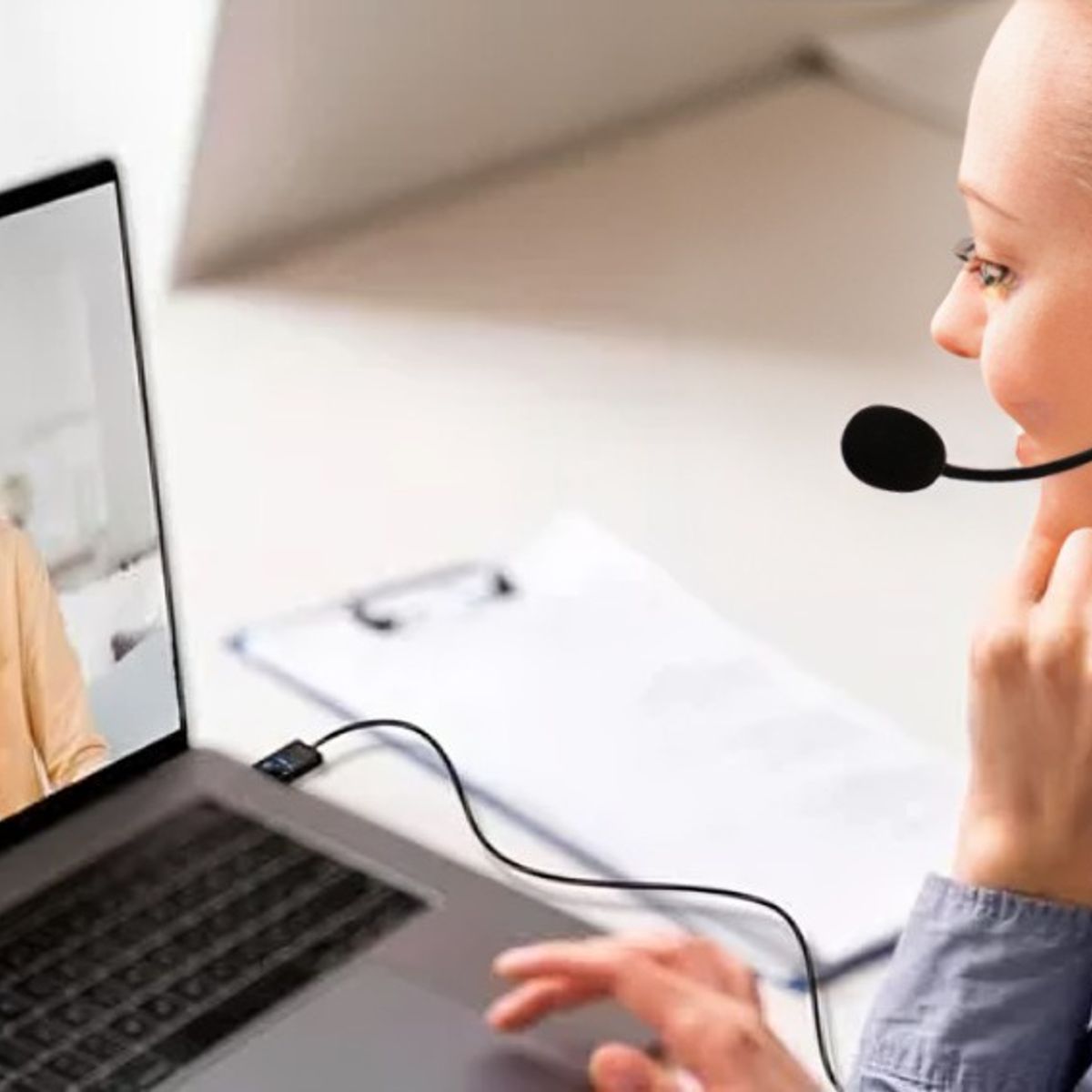 OEM - AUDIFONO HS-220U USB CON MICROFONO