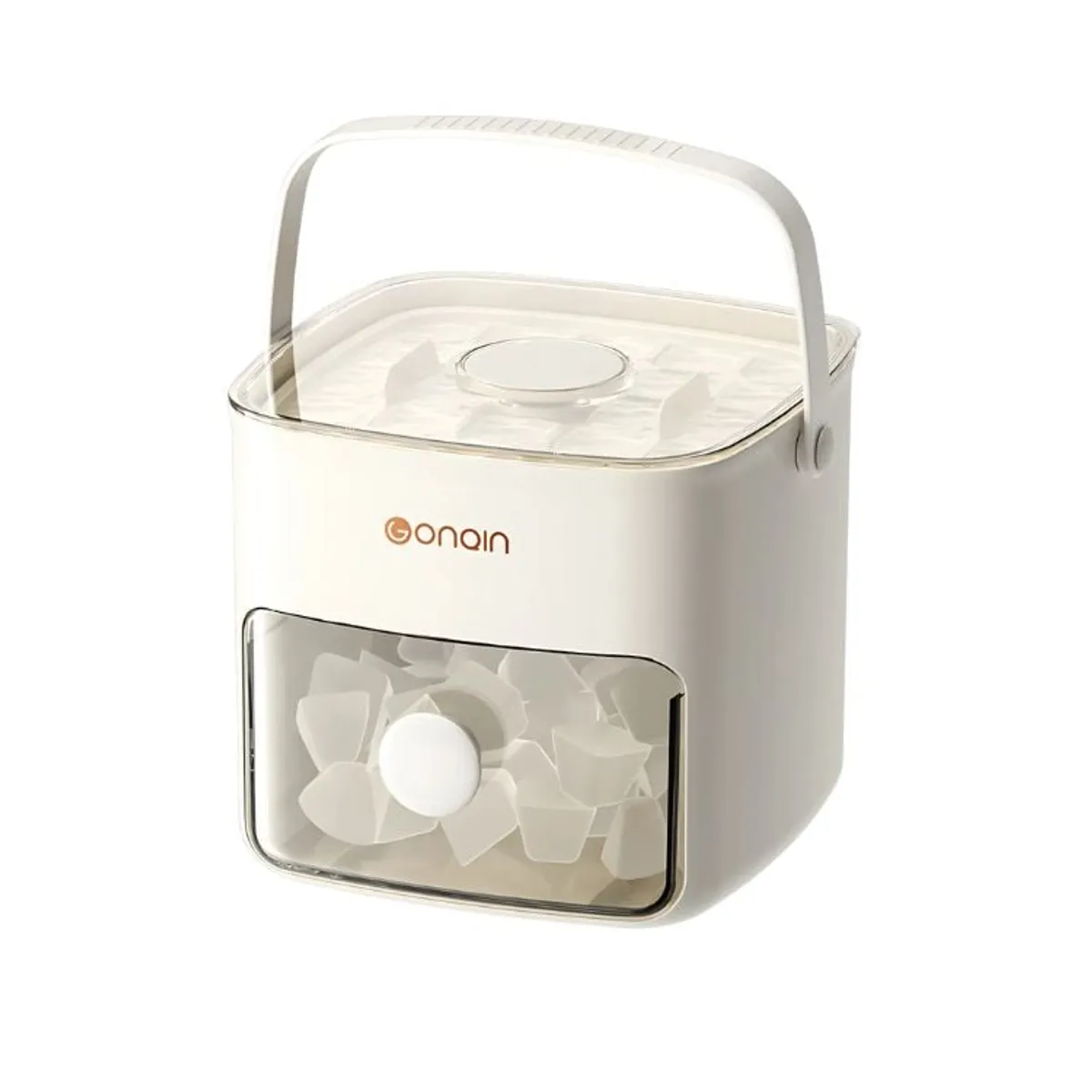 CRUSEC - Nevera Portatil Cubeta 24 Hielos con Dispensador