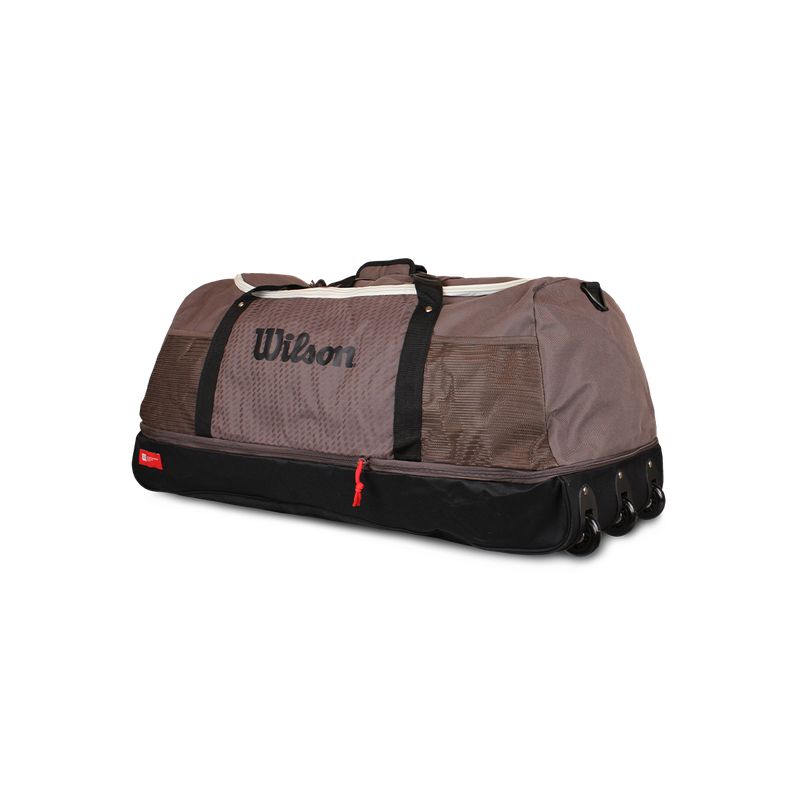 WILSON - Bolso Coloso con ruedas y enrollable 140 lts café Wilson