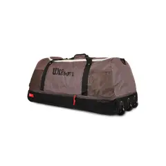 WILSON - Bolso Coloso con ruedas y enrollable 140 lts café