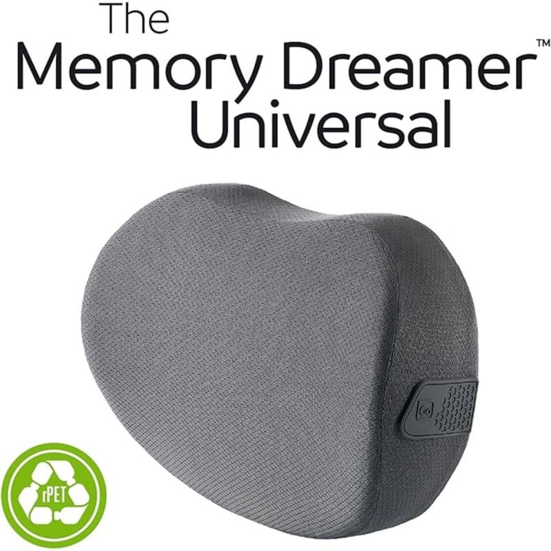 GO TRAVEL - Cojin universal Go Travel GT483 Memory dreamer con bolsito