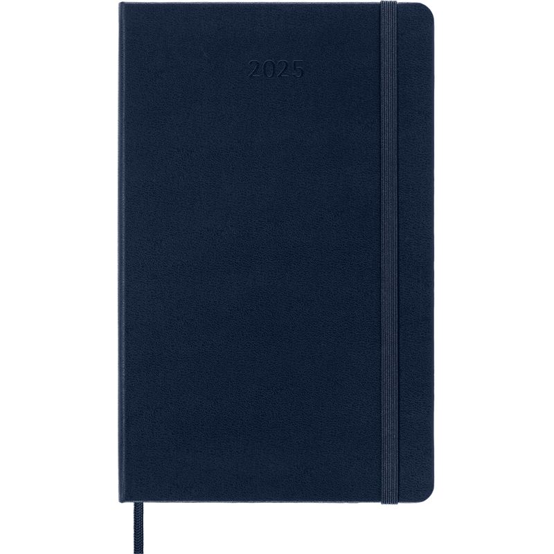 MOLESKINE - Agenda 2025 Diaria  Large Azul zafiro